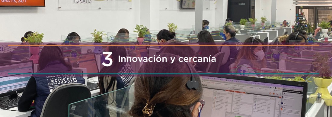 Innovación y cercanía
